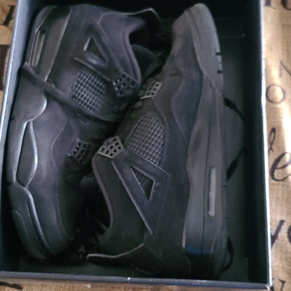 Jordan shoes black cat